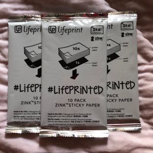 LifePrint Printer Paper 10 pack
